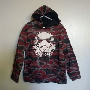 Red and Black Stormtrooper Hoodie